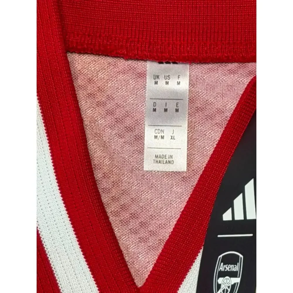 NWT Adidas Arsenal FC 2023/24 Home Jersey - Men's Size Medium New